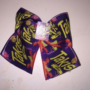 Fuego Takis hair bow